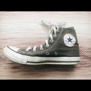 High Top Grey Converse